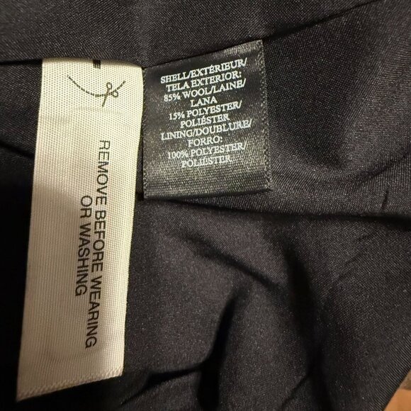 Leopard Print Wool-Blend Skirt By Ann Taylor Size 10 A-Line Style Fully Lined Bl - Picture 3 of 4